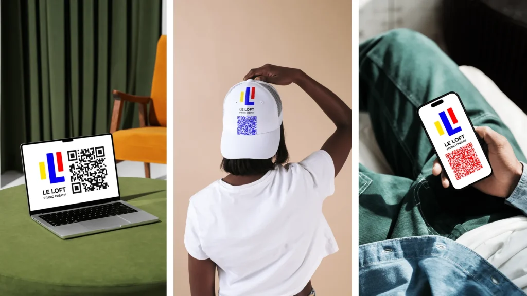 Générer un QR code gratuit en ligne depuis un ordinateur ou smartphone — Le Loft Studio Créatif