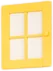Fenêtre jaune du Petit Salon, décrochable
